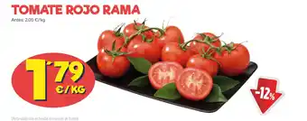 AhorraMas Tomate rojo rama oferta