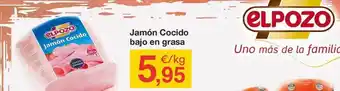 HiperDino Jamón Cocido bajo en grasa oferta