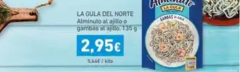 HiperDino La Gula Del Norte Alminuto al ajillo o gambas al ajillo, 135g oferta