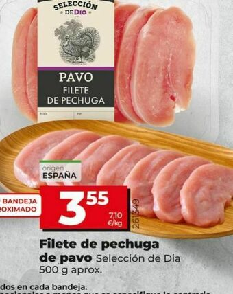 Maxi Dia Filetes de pechuga de pavo oferta