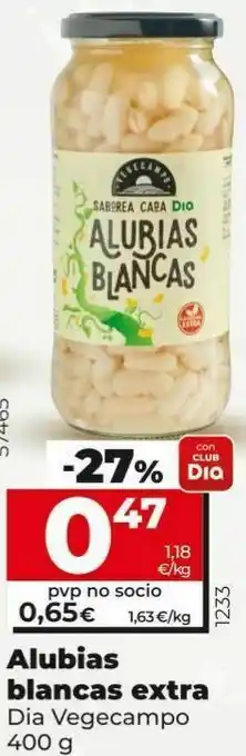Maxi Dia Alubias blancas extra dia oferta