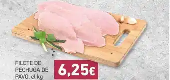 HiperDino Filete De Pechuga De Pavo, el kg oferta