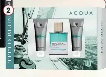 Clarel Titto bluni acqua eau de toilette + after shave + gel oferta