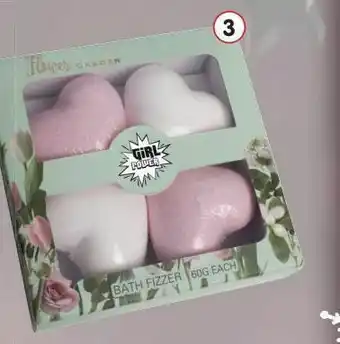 Clarel Pokhara bombas de baño corazón 4 ud. oferta