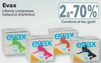 Clarel Liberty compresas evax oferta