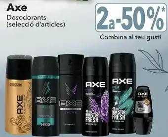 Clarel Desodorante axe oferta