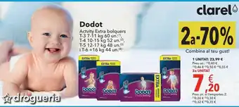 Clarel Activity extra pañales dodot oferta
