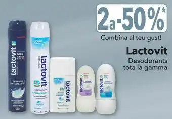 Clarel Desodorantes toda la gama lactovit oferta