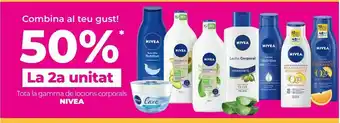 Clarel Toda la gama de lociones corporales nivea oferta