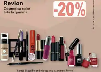Clarel Cosmética color toda la gama revlon oferta