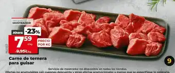 Dia Carne para guisar de ternera oferta