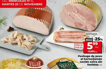 Dia Pechuga de pavo oferta