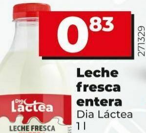 Dia Leche fresca entera dia oferta