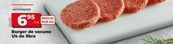 Dia Hamburguesas de vacuno oferta