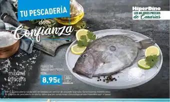 HiperDino Filete De Gallo San Pedro el kg oferta
