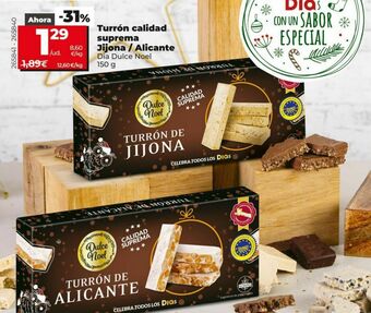Dia Turrón de jijona dia oferta
