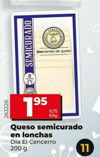Dia Queso semicurado oferta