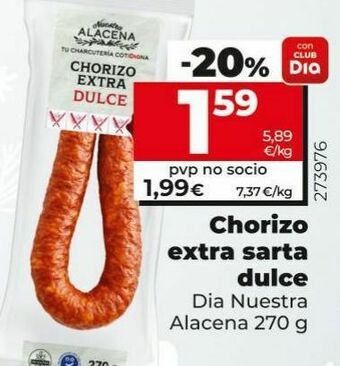 Dia Chorizo extra oferta