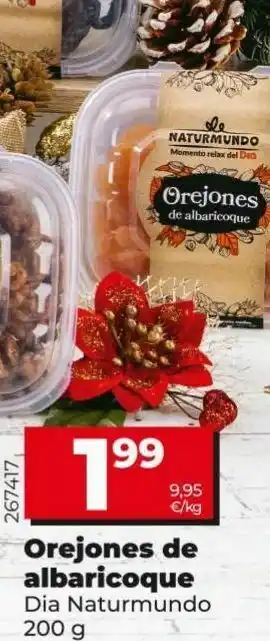 La Plaza de DIA Orejones de albaricoque dia oferta