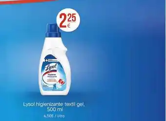 HiperDino Lysol Higienizante Textil Gel, 500ml oferta