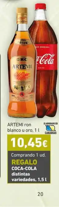 HiperDino Artemi Con Blanco U Oro, 1L oferta