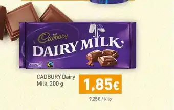 Cadbury Dairy Milk, 200g