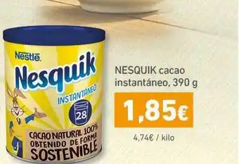 HiperDino Nesquik Cacao Instantáneo, 390g oferta