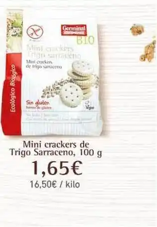 HiperDino Mini Crackers De Trigo Sarraceno, 100g oferta