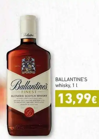 HiperDino Ballantine's Whisky 1L oferta