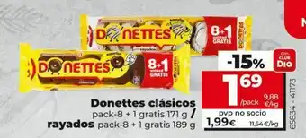 Dia Pastelitos donettes oferta
