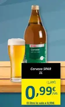 SPAR Spar - cerveza oferta