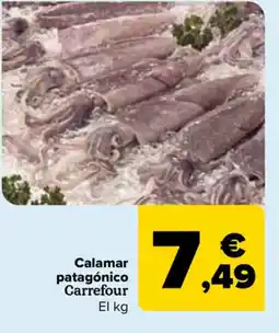 Carrefour Calamar patagónico oferta