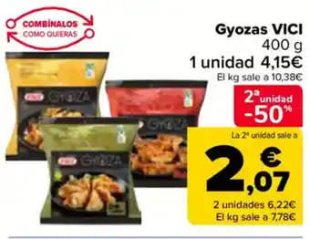 Carrefour VICI Gyozas oferta