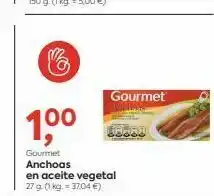 Clarel Anchoas en aceite gourmet oferta