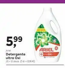 Clarel Detergente ariel oferta