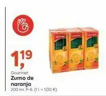 Clarel Zumo de naranja gourmet oferta