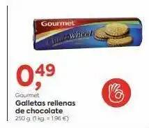 Clarel Galletas rellenas de chocolate gourmet oferta