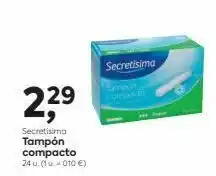 Clarel Tampones secretísima oferta