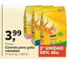 Clarel Gato hidráulico friskies oferta