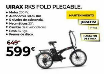Feu Vert Uirax Rks Fold Plegable oferta