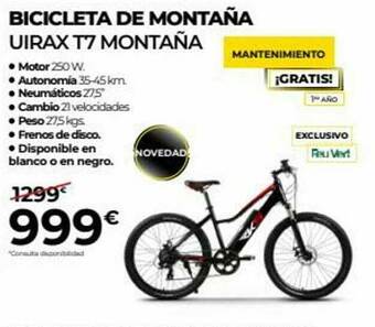 Bicicleta De Montaña Uirax T7 Montaña