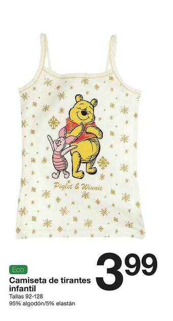 Zeeman Camiseta De Tirantes Infantil oferta