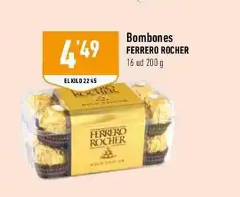 Supermercados Deza Bombones Ferrero Rocher 200g oferta