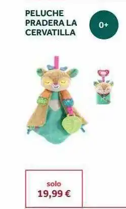 Prénatal Peluche Pradera La Cervatilla oferta
