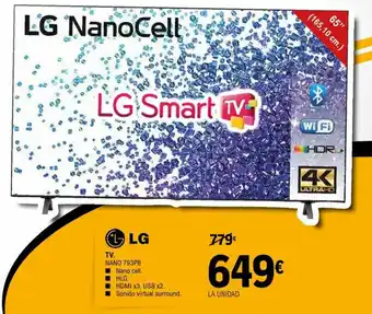 E.Leclerc LG NanoCell TV oferta