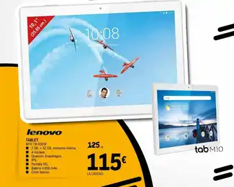 E.Leclerc Lenovo Tablet M10-TB-X505F oferta