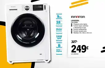 E.Leclerc Infinition Lavadora WM-99Bm oferta