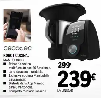 E.Leclerc Cecótec Robot Cocina Mambo oferta