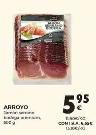 CashDiplo Arroyo - jamón serrano bodega premium oferta