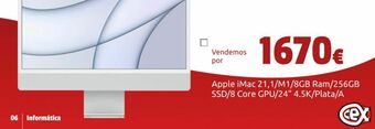 CeX Imac apple oferta